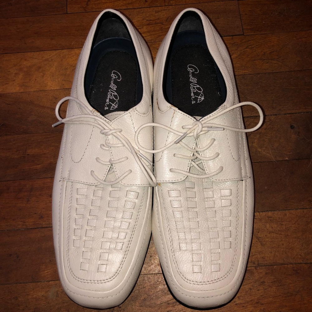 White men’s shoes